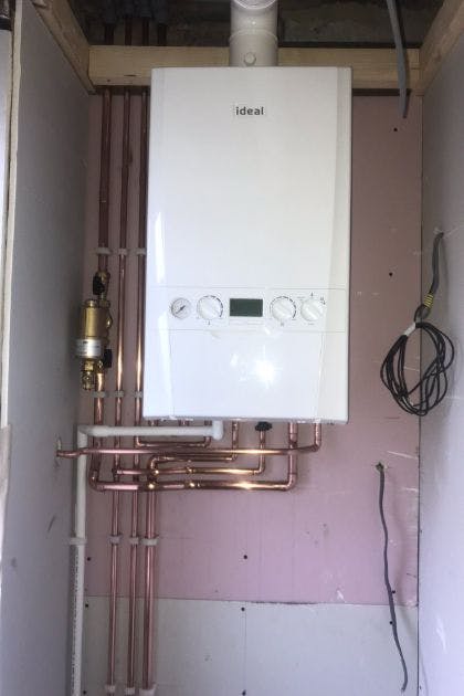 ideal boiler installation in Dewsbury