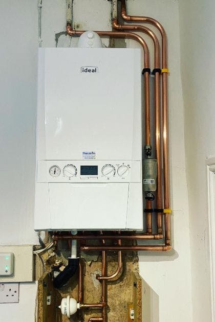 ideal boiler installation in Dewsbury